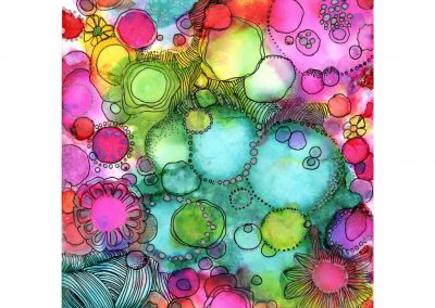 Alcohol Ink by Andrea Garber